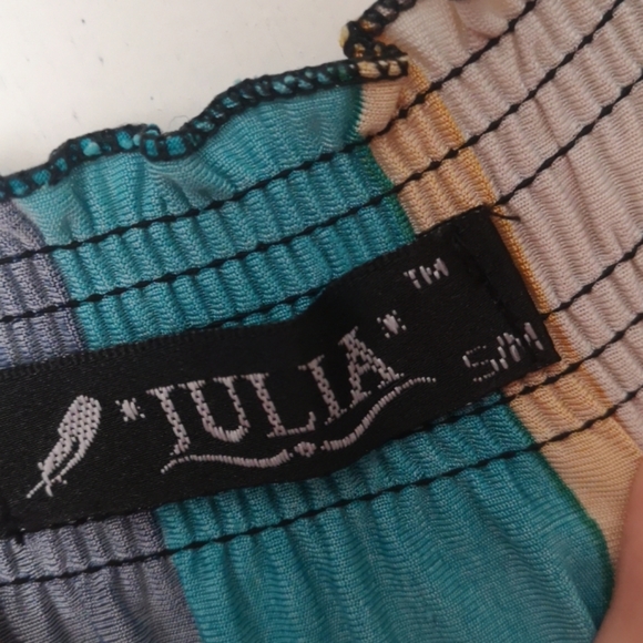 Unique multi-colour maxi dress - Picture 5 of 6